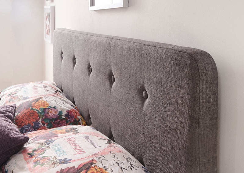 Ashbourne Ottoman Bed Dark Grey