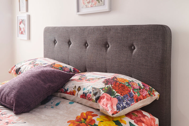 Ashbourne Ottoman Bed Dark Grey