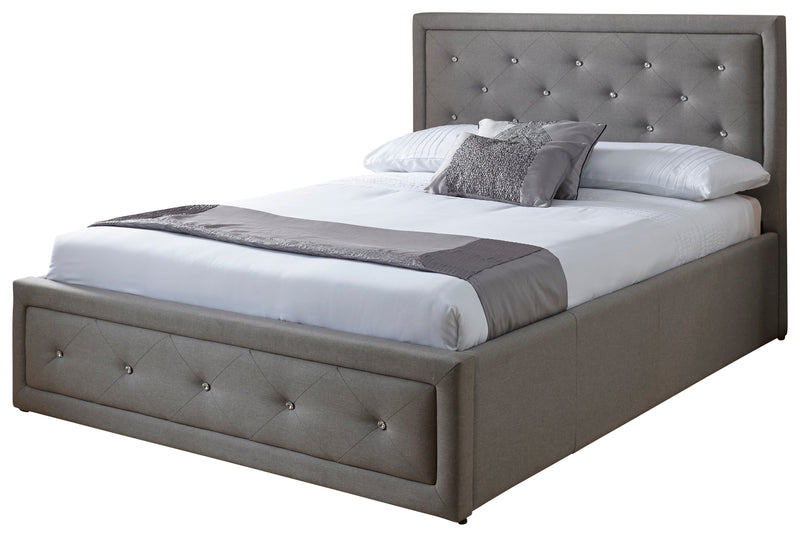 Hollywood Ottoman Bed Stone