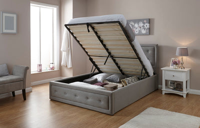 Hollywood Ottoman Bed Stone