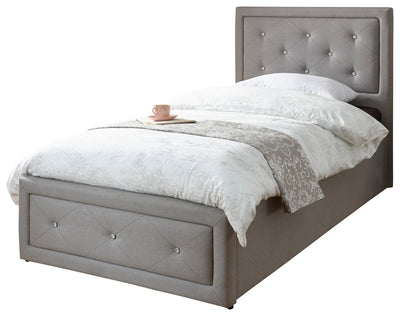 Hollywood Ottoman Bed Stone