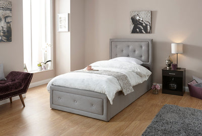 Hollywood Ottoman Bed Stone