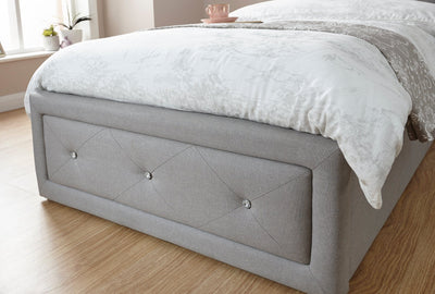 Hollywood Ottoman Bed Stone