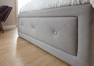 Hollywood Ottoman Bed Stone