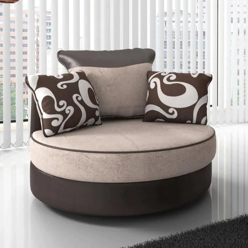 Ferol Fabric Sofa with 3 Seater - Black/Grey