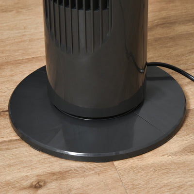 30'' Freestanding Tower Fan, Dark Grey