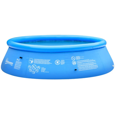 Inflatable Swimming Pool Family-Sized , Blue