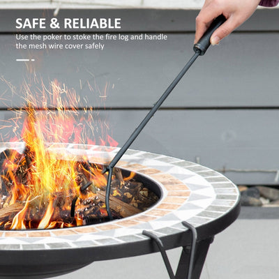 60cm Outdoor Fire Pit Table