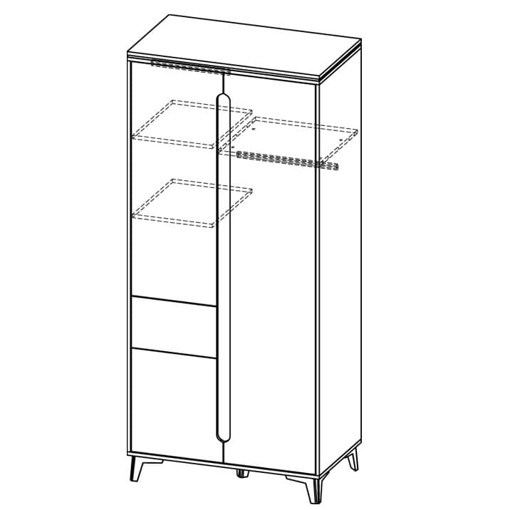 Gappa GA1 Wardrobe 90cm