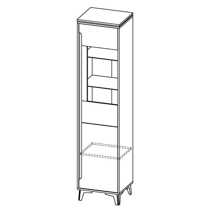 Gappa GA4 Tall Display Cabinet