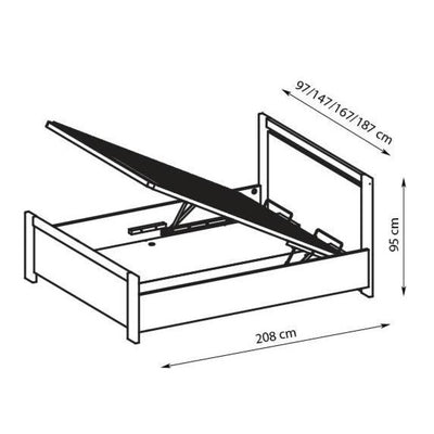 New York Ottoman Bed