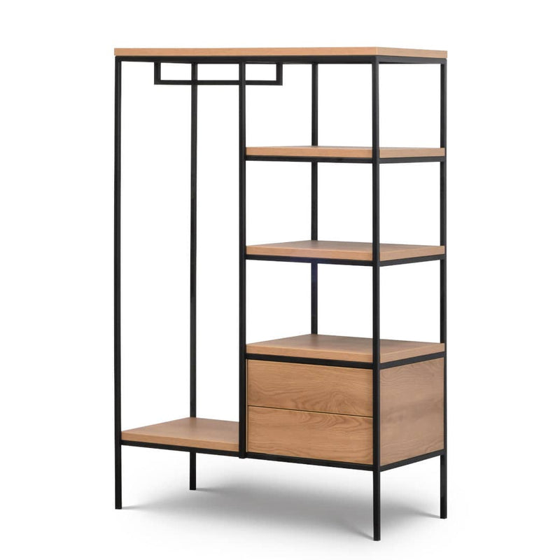 Loft Caramel Open System Wardrobe