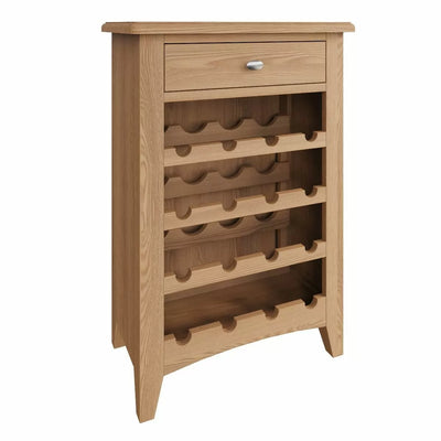 Ocado Wine Cabinet - Light Oak