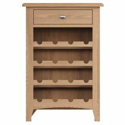 Ocado Wine Cabinet - Light Oak