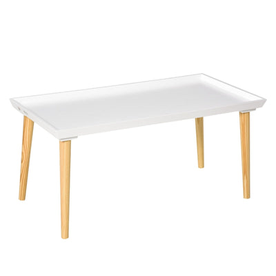 Tray Top Coffee Table , White