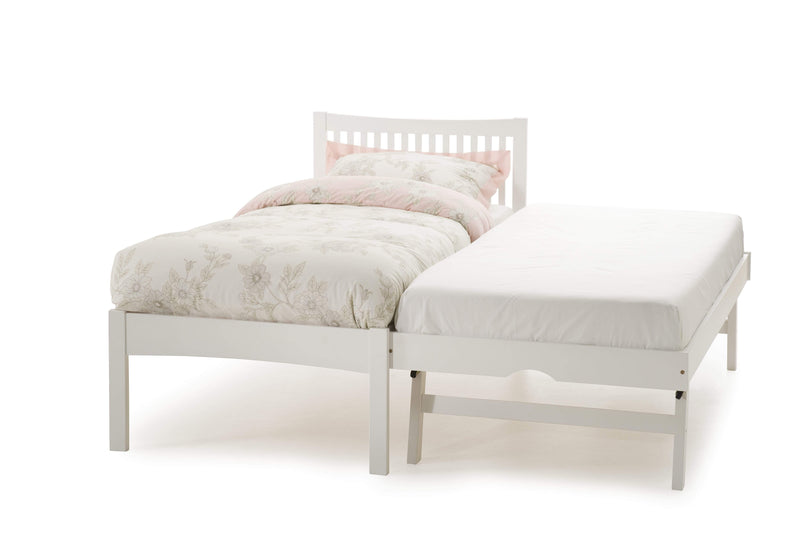 Mya Bed & Guest Bed Set - White