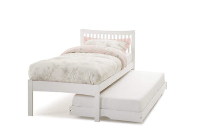 Mya Bed & Guest Bed Set - White