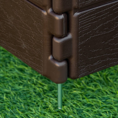 Raise Garden Bed Kit- Brown