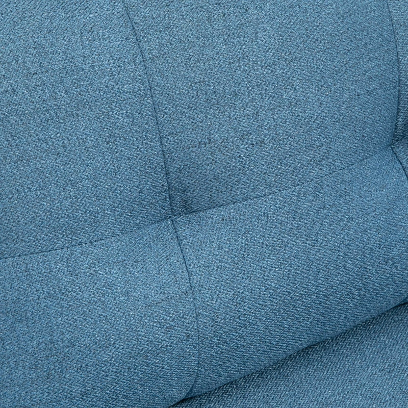 2 Seater Sofas For Living Room, Dark Blue