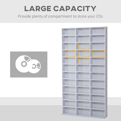 33 Adjustable Compartment Storage Unit - White