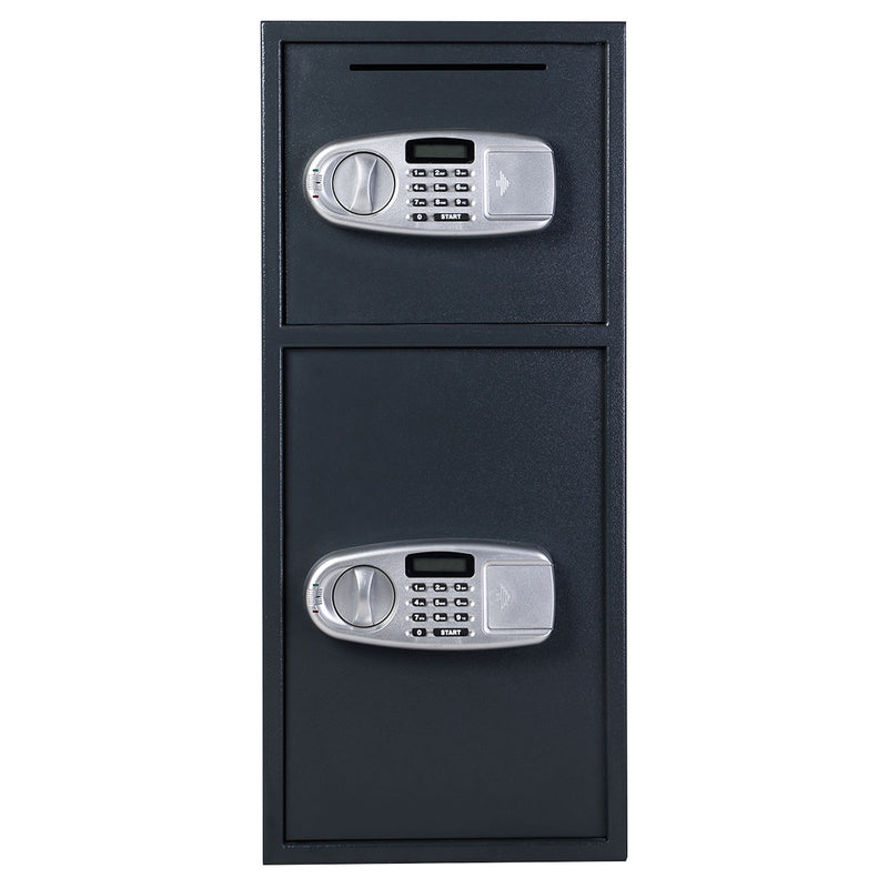 Steel Security Depository with 4 Keys and Keypad Lock