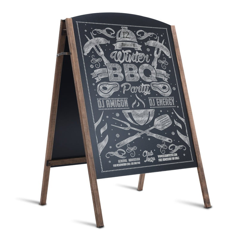 New Double Sided A Frame- ChalkBoard Sign