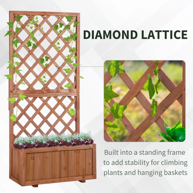 Wooden Gardening Display Flower Planter Stand