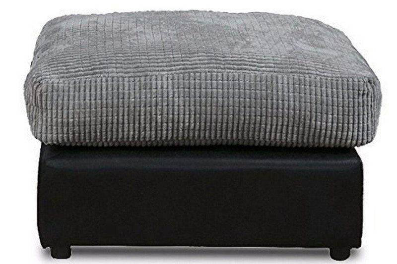 Hannah Jumbo Cord Footstool/ Pouffe