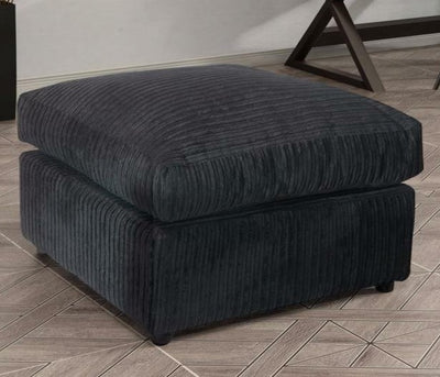 Hannah Jumbo Cord Footstool/ Pouffe