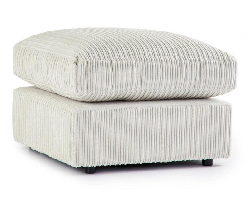 Hannah Jumbo Cord Footstool/ Pouffe