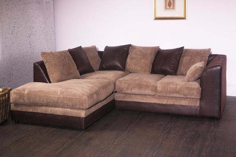 Hannah Jumbo Cord Corner Sofa