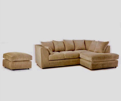 Desmond Jumbo Cord Corner Sofa