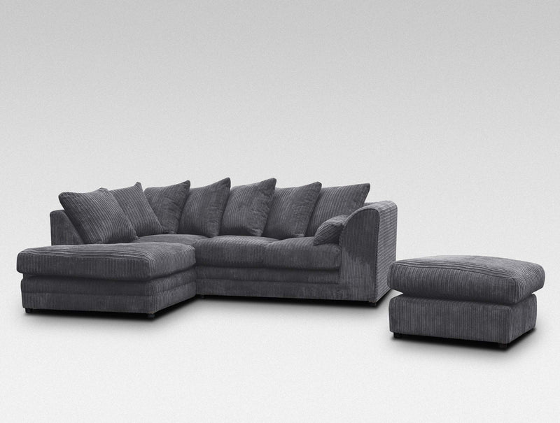 Desmond Jumbo Cord Corner Sofa