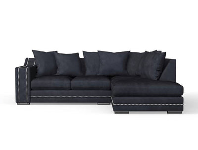 Cruze Corner Sofa-Grey/Charcoal