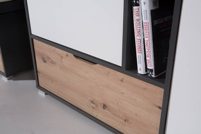 Iwa 02 Sideboard Cabinet with Two Drawers