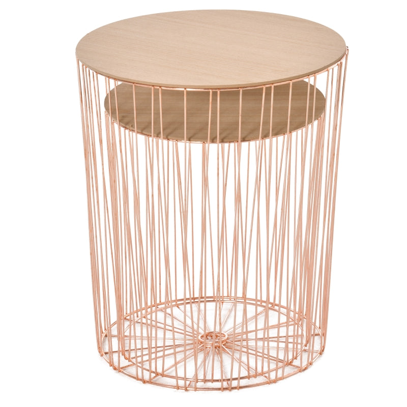 Coffee Tables Set 2 - Rose Gold Color Base