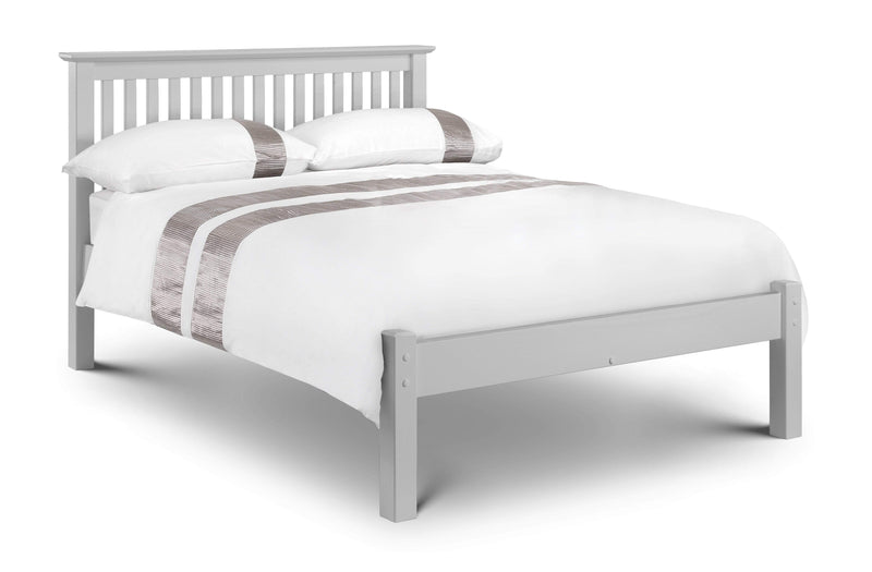 Barcelona Bed Lfe - Dove Grey - Wood - Dove Grey