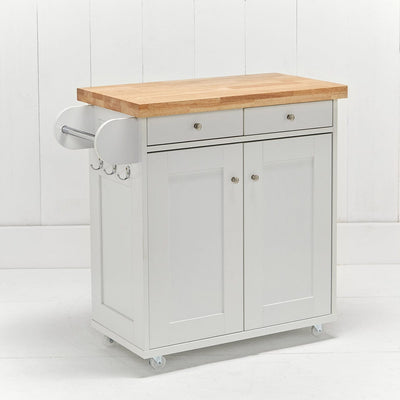 Portland Kitchen Island White