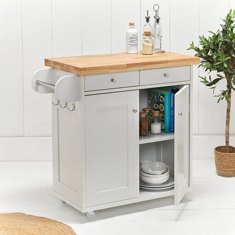 Portland Kitchen Island White