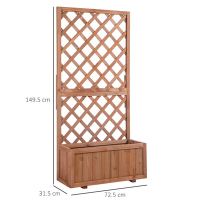 Wooden Gardening Display Flower Planter Stand