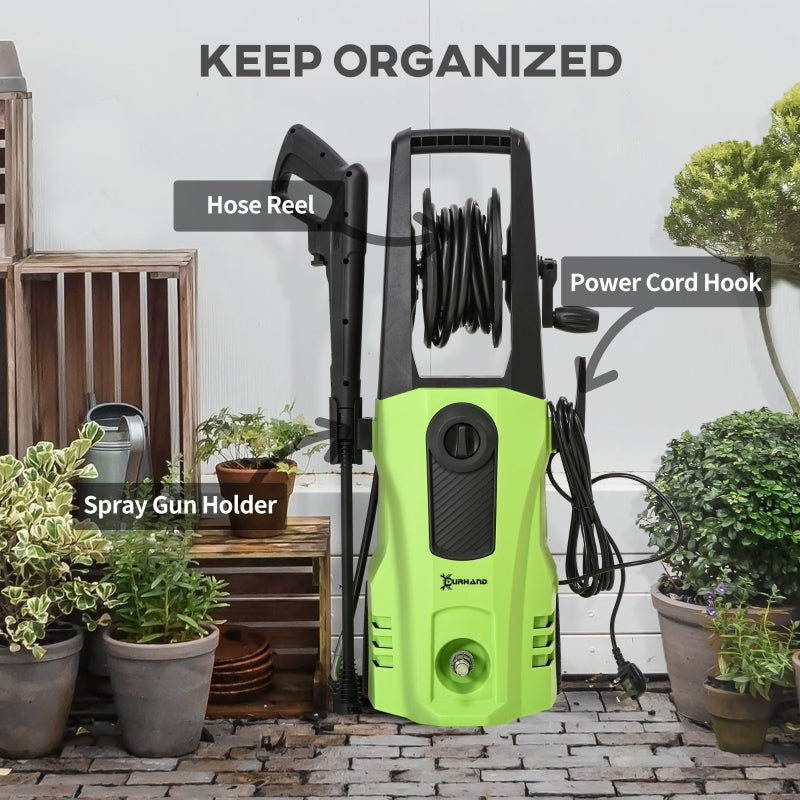 1800W High Pressure Washer- Green