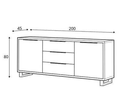 Halle 25 Sideboard Cabinet