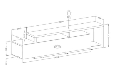 Bota 40 TV Cabinet