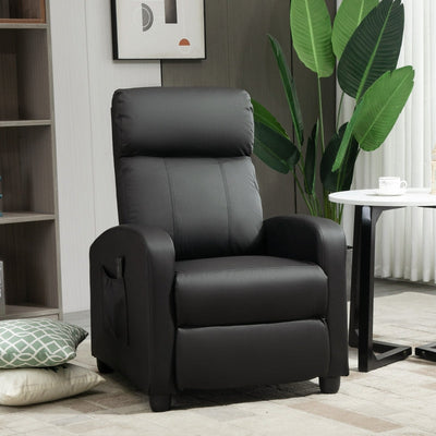 Recliner Sofa Chair PU Leather Massage Armcair