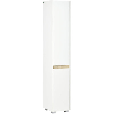 Tall Bathroom Cabinet , White