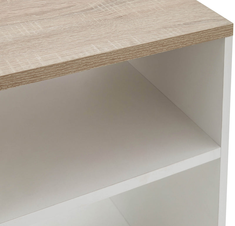 Alma Lamp Table White/Oak - GFW