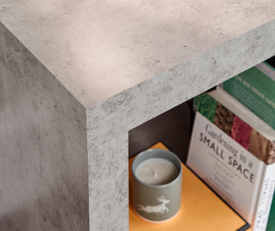 Bloc Cube Table Cube Concrete - GFW