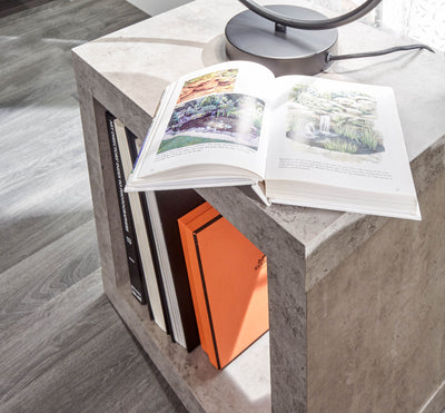 Bloc Cube Table Cube Concrete - GFW