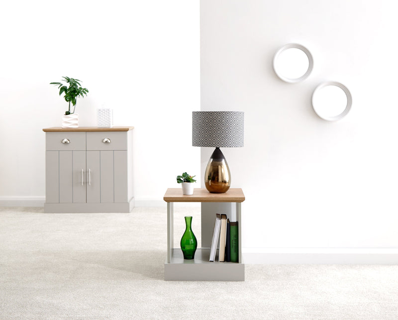 Kendal Lamp Table Grey