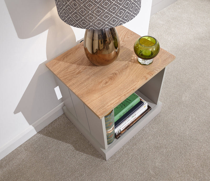 Kendal Lamp Table Grey